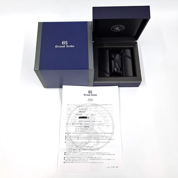 SEIKO
Grand Seiko 9F Quartz
With Box and Warranty Card