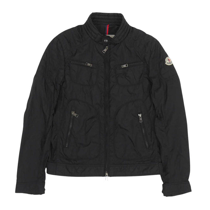 MONCLER 
ワッペン ダブルジップ ハイネック 
DONATIEN ナイロンジャケット
