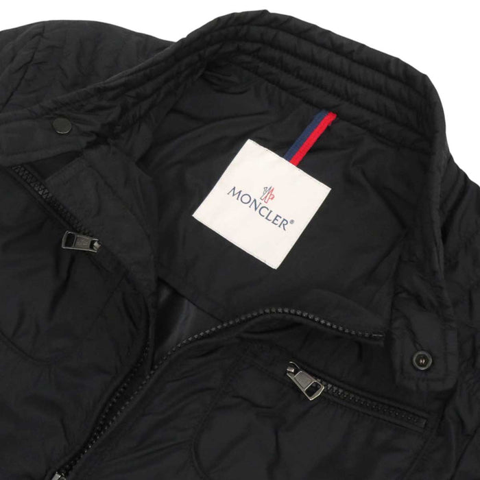 MONCLER 
ワッペン ダブルジップ ハイネック 
DONATIEN ナイロンジャケット