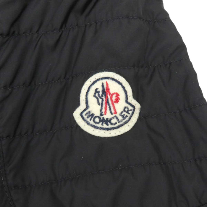 MONCLER 
ワッペン ダブルジップ ハイネック 
DONATIEN ナイロンジャケット