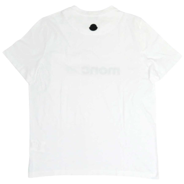 MONCLER 
ワッペン 2021年製 コットン 
MAGLIA T SHIRT マグリア ロゴ プリント Tシャツ