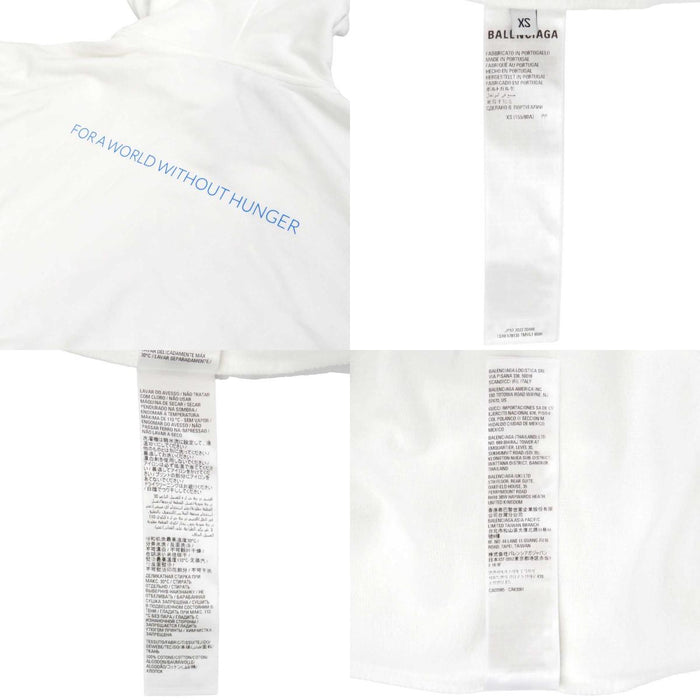 BALENCIAGA
WFP Sweat Cotton Fleece Lined Made in 2022
The World Food Programme Collaboration Logo Hoodie