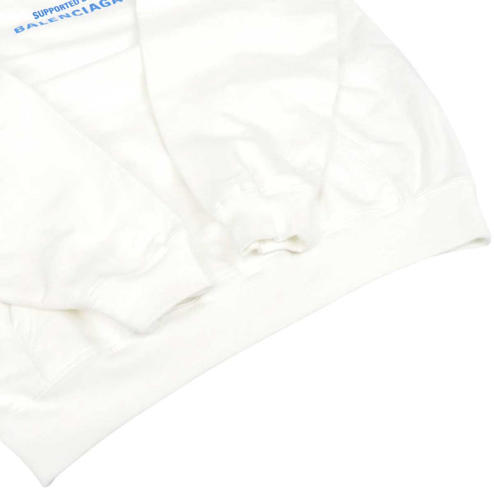 BALENCIAGA
WFP Sweat Cotton Fleece Lined Made in 2022
The World Food Programme Collaboration Logo Hoodie