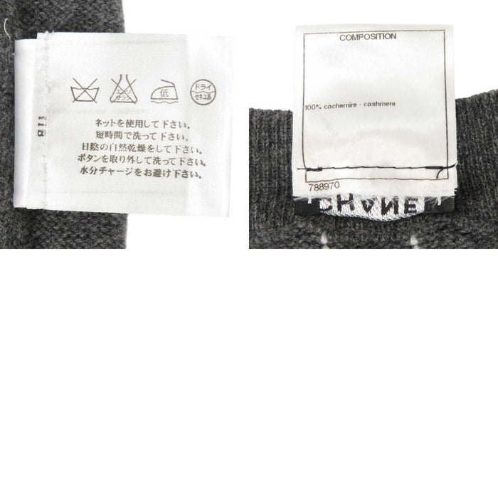 CHANEL
COCO Coco Button 09A
Coco Mark Cashmere Short Sleeve Knit Dress