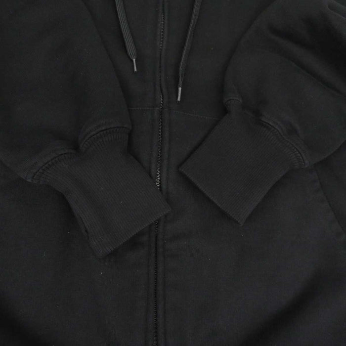 PRADA 
ロゴ スウェット コットン 
ジップアップ フーディ