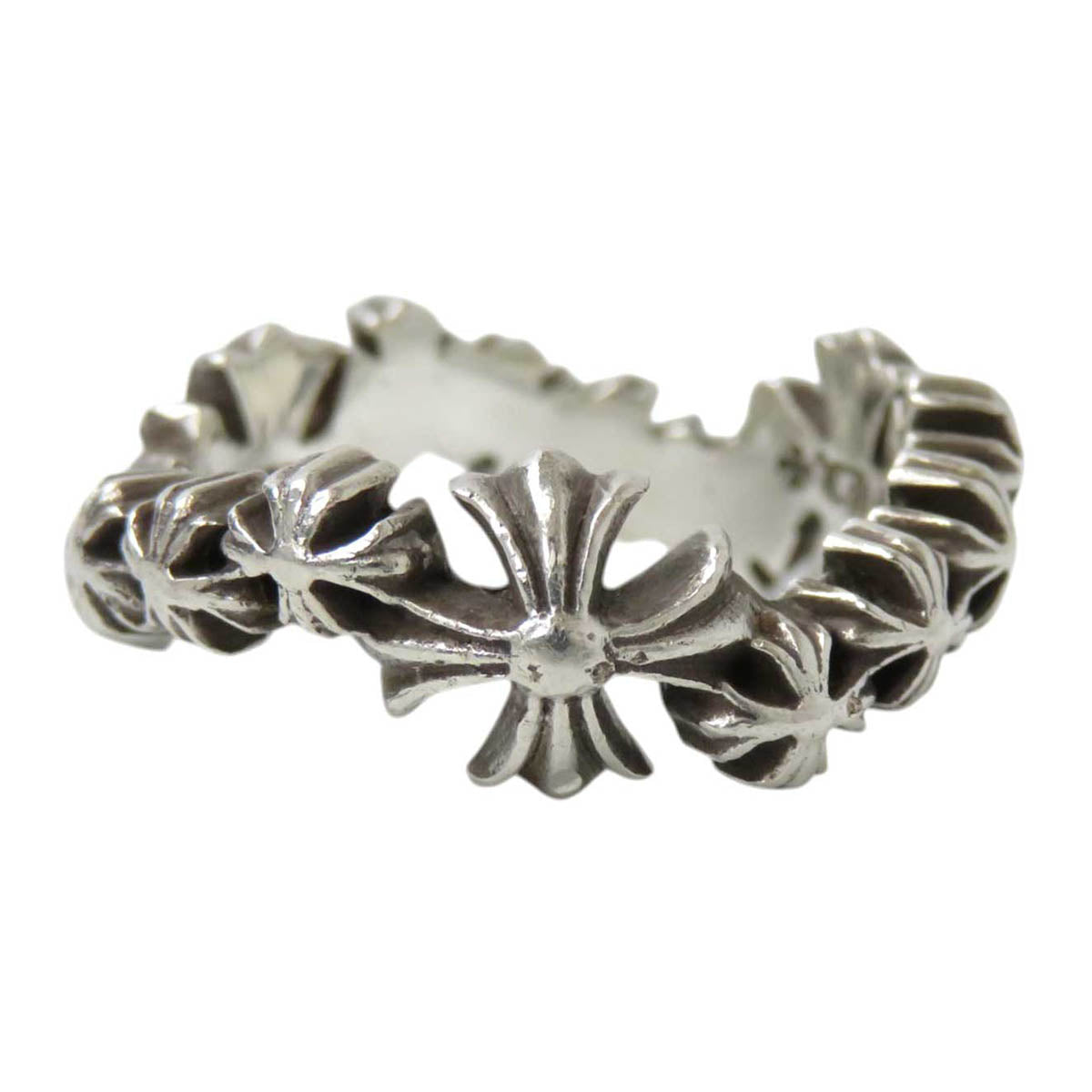 CHROME HEARTS CH クロス PLUS WAVE ロゴ CH シルバー プラス