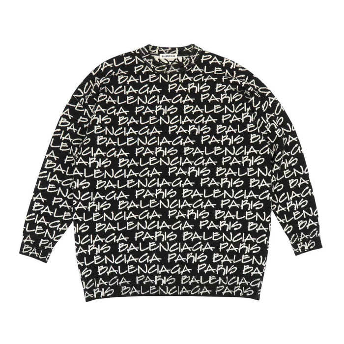 BALENCIAGA
All-over pattern wool
Logo knit
