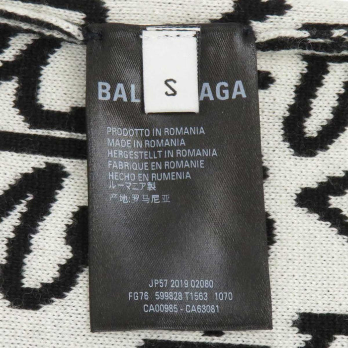 BALENCIAGA
All-over pattern wool
Logo knit