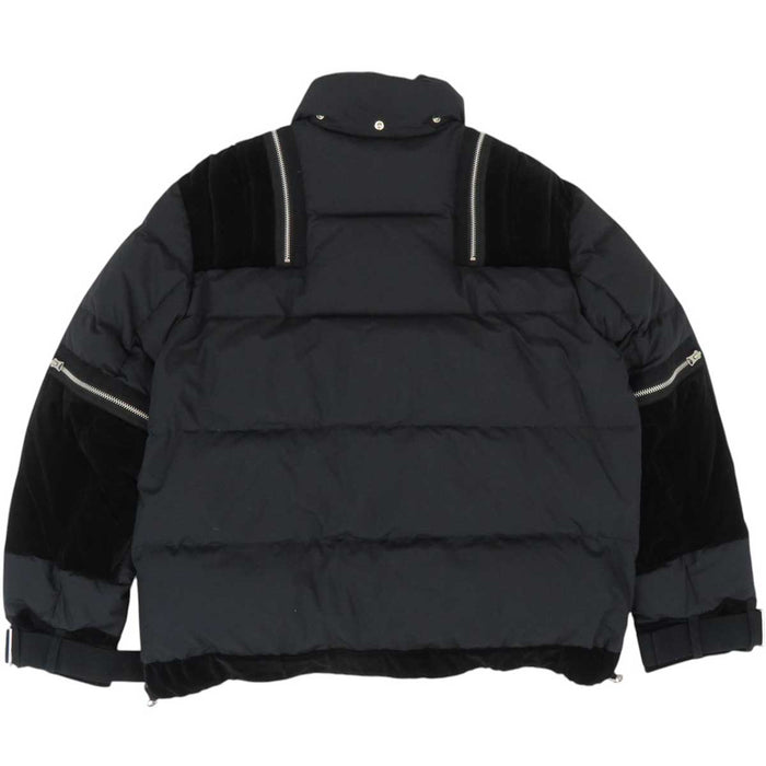Sacai 
sacai ベルト ジップ 
SWITCHED DOWN JACKET 切替 ダウンジャケット