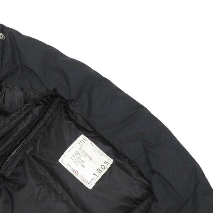 Sacai 
sacai ベルト ジップ 
SWITCHED DOWN JACKET 切替 ダウンジャケット