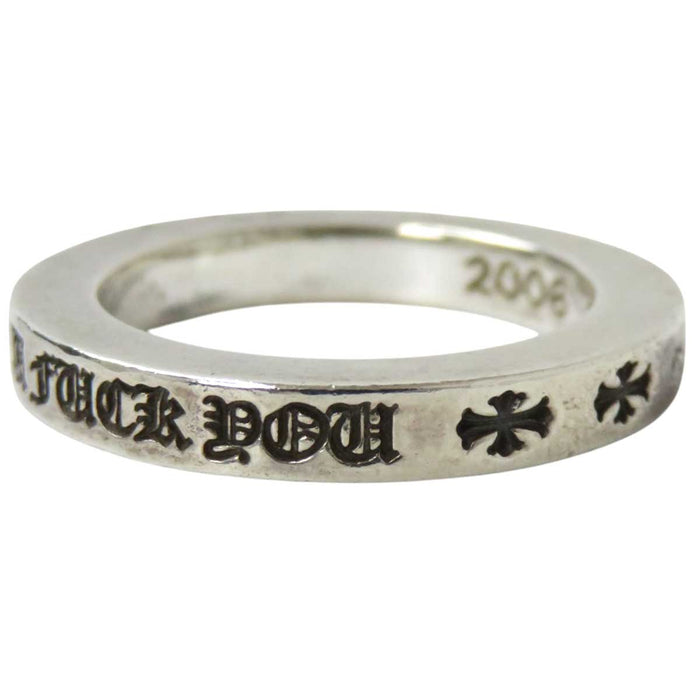 CHROME HEARTS 
SPACER CH クロス シルバー 
ホノルル限定 スペーサー リング FUCK YOU 3MM