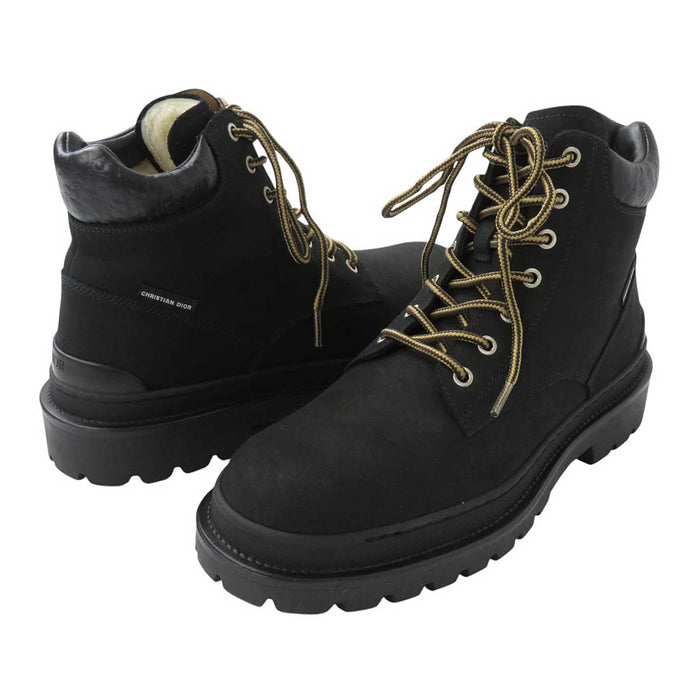 Dior 
トロッター ロゴ ワークブーツ レザー レースアップ 
オブリーク エクスプローラー アンクルブーツ 
クリスチャン・ディオール