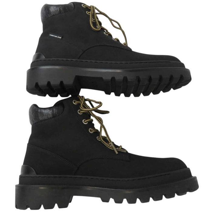 Dior 
トロッター ロゴ ワークブーツ レザー レースアップ 
オブリーク エクスプローラー アンクルブーツ 
クリスチャン・ディオール