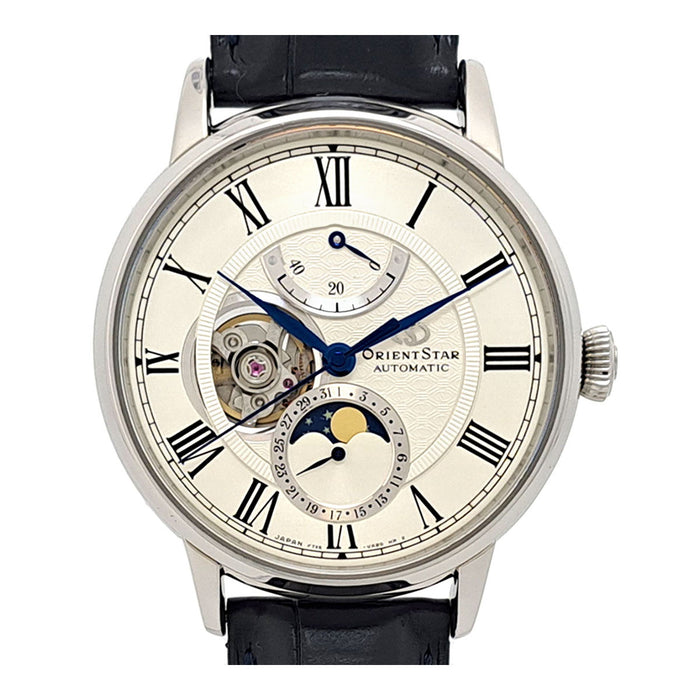 ORIENT 
オリエントスター ムーンフェイズ パワーリザーブ