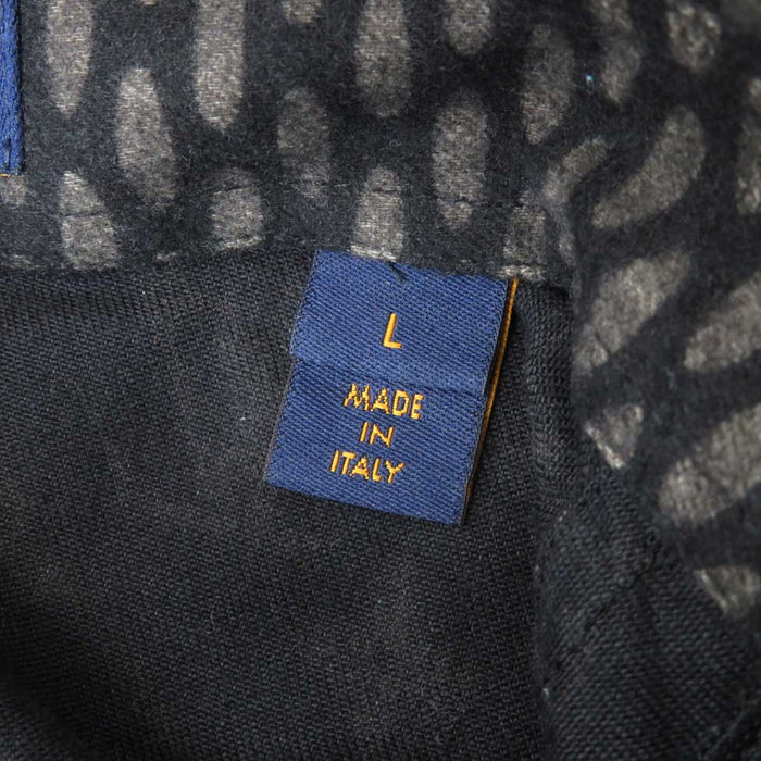 LOUIS VUITTON 
NIGO all-over pattern cotton 
Monogram Wave Giant Damier flannel shirt