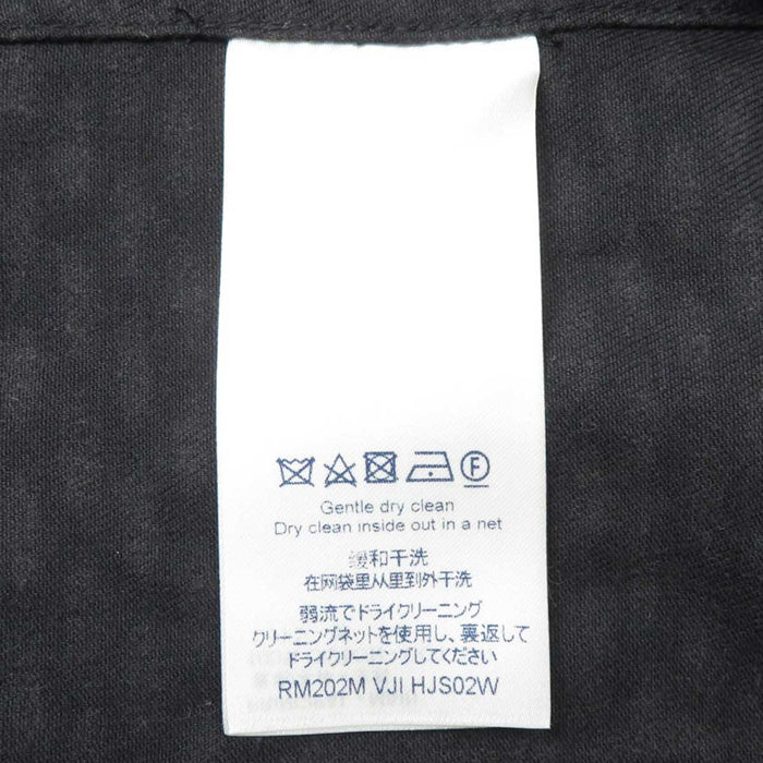 LOUIS VUITTON 
NIGO all-over pattern cotton 
Monogram Wave Giant Damier flannel shirt