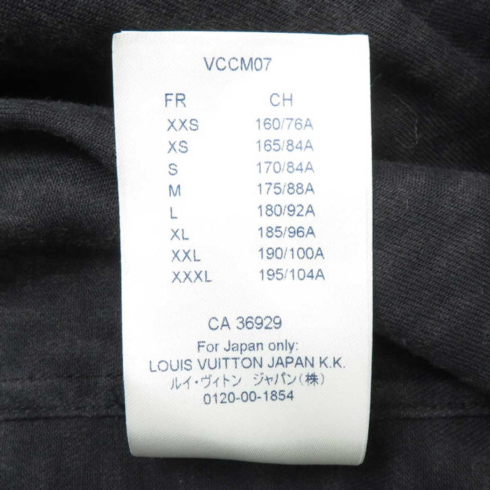 LOUIS VUITTON 
NIGO all-over pattern cotton 
Monogram Wave Giant Damier flannel shirt