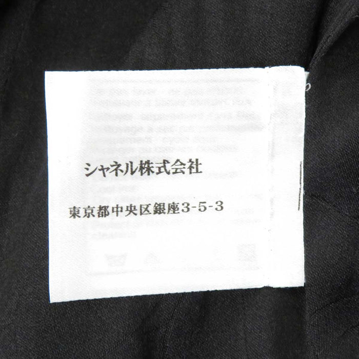 CHANEL 
05C COCO CC ロゴ ココボタン 
ココマーク エンブレム ツイード テーラードジャケット