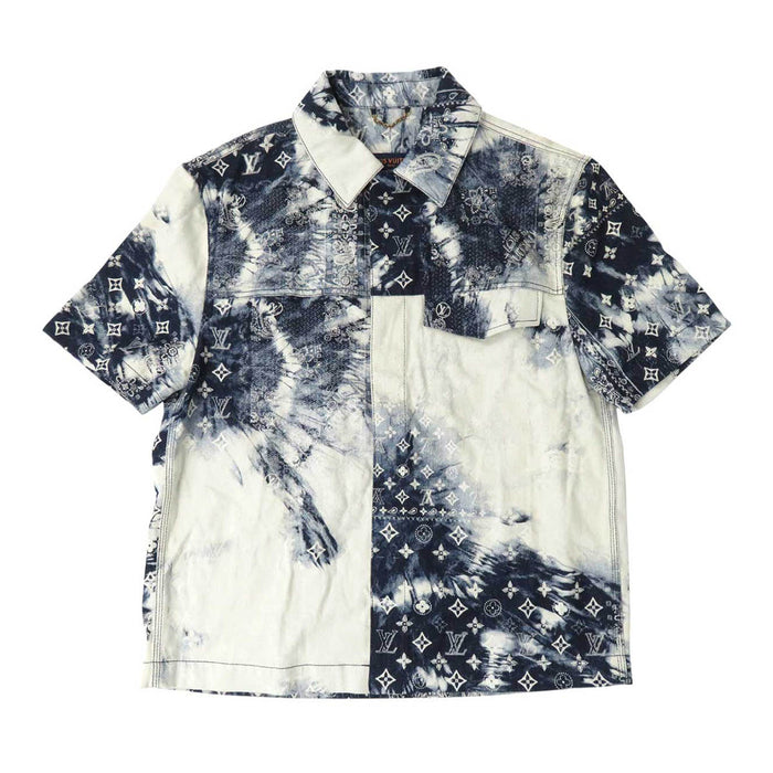 LOUIS VUITTON
LV Cotton
Bandana Short Sleeve Denim Shirt
Monogram