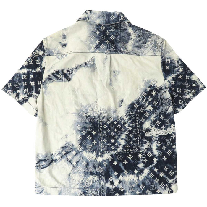 LOUIS VUITTON
LV Cotton
Bandana Short Sleeve Denim Shirt
Monogram
