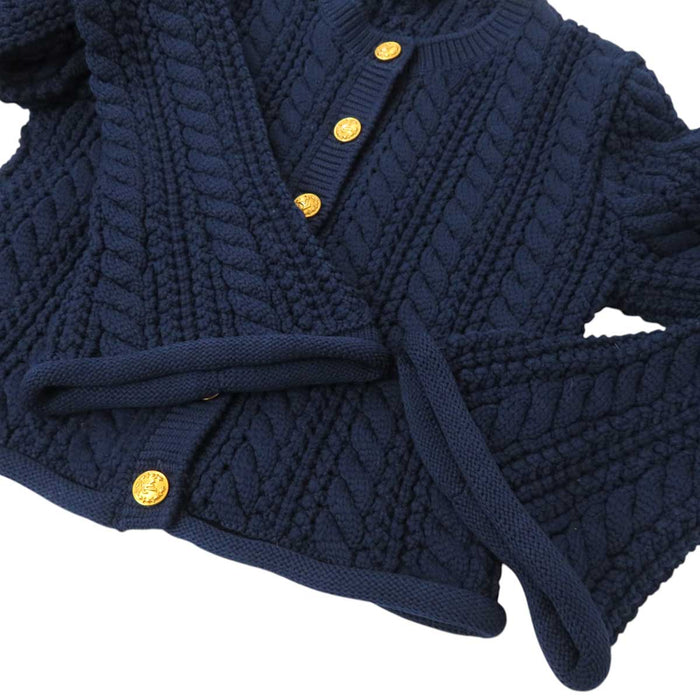 LOUIS VUITTON 
LV 
Cable Knit Cardigan