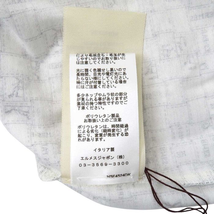 HERMES 
25SS ミニ 総柄 コットン 
ボルデュック チェック ワンピース