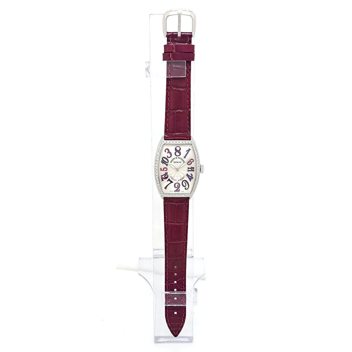 FRANCK MULLER 
トノーカーベックス クレイジーアワーズ ダイヤモンド 
箱ギャラ付