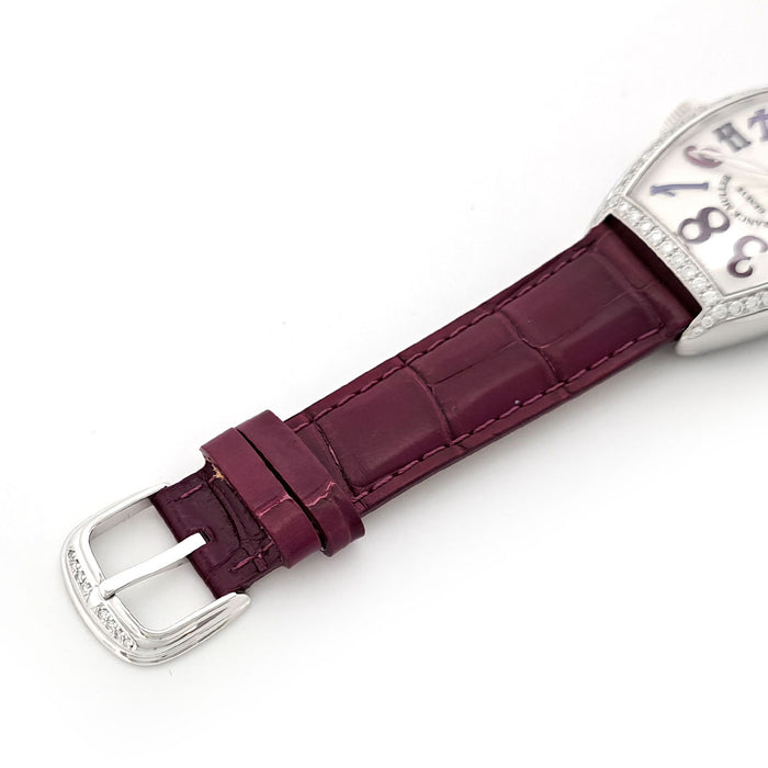 FRANCK MULLER 
トノーカーベックス クレイジーアワーズ ダイヤモンド 
箱ギャラ付