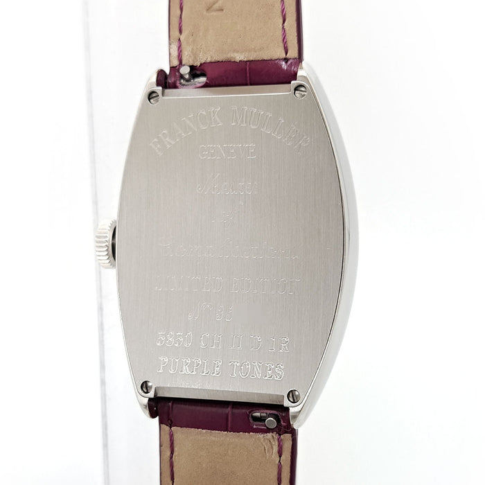 FRANCK MULLER 
トノーカーベックス クレイジーアワーズ ダイヤモンド 
箱ギャラ付