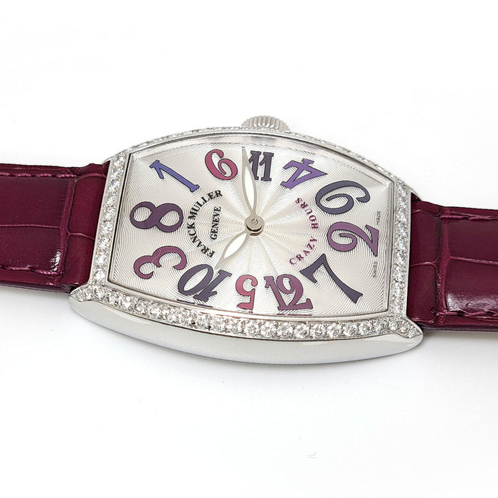 FRANCK MULLER 
トノーカーベックス クレイジーアワーズ ダイヤモンド 
箱ギャラ付