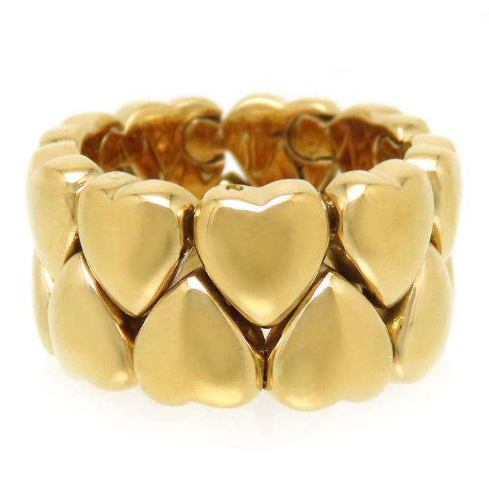 CARTIER 
Double Heart Ring