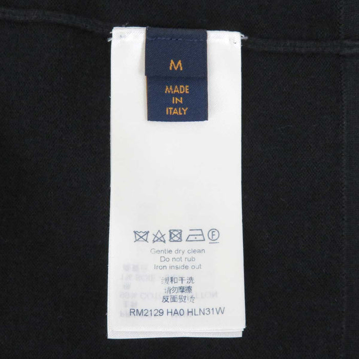 LOUIS VUITTON 
LV インサイドアウト コットン 
ロゴ 半袖 ニット