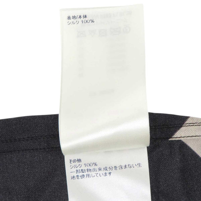 LOUIS VUITTON 
LV logo motif intégral RW212W FM3 FLBL38 
chemise en soie monogramme