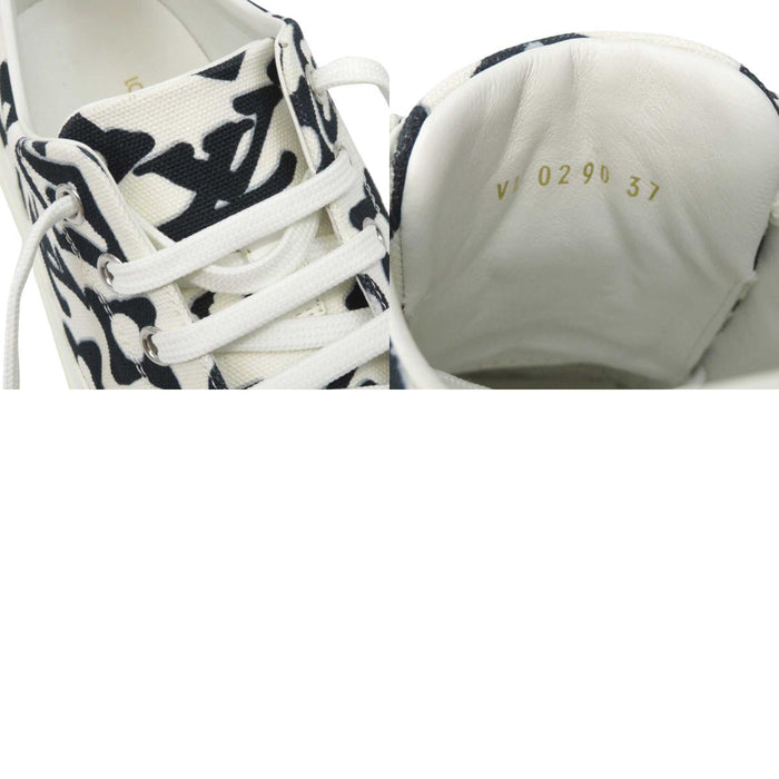 LOUIS VUITTON 
LV URS FISCHER キャンバス ローカット 
ウルスフィッシャー コラボ ステラーライン スニーカー