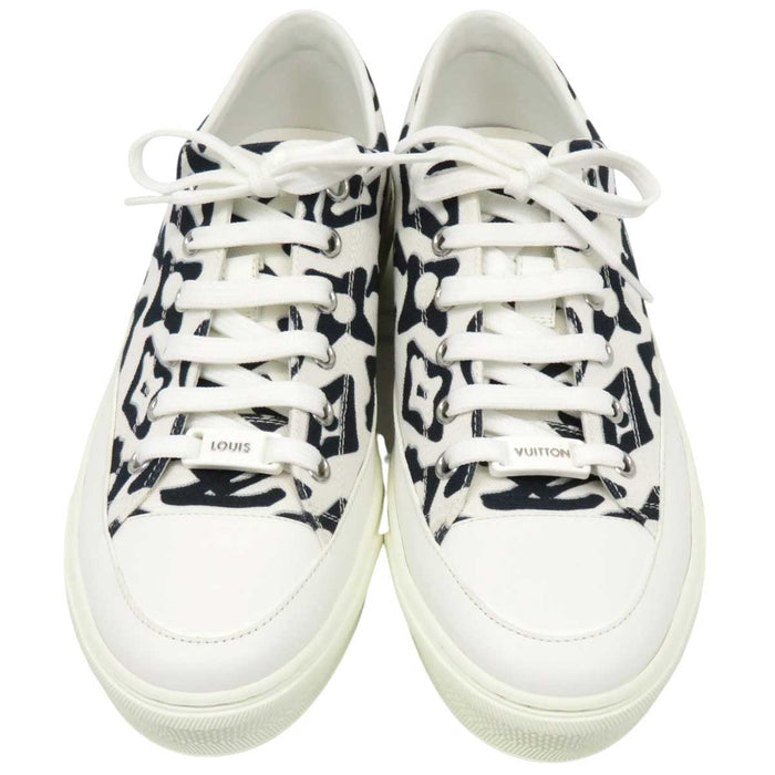 LOUIS VUITTON 
LV URS FISCHER キャンバス ローカット 
ウルスフィッシャー コラボ ステラーライン スニーカー