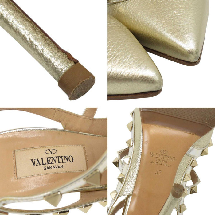 VALENTINO
Logo High Heels Pin Heels Ankle Strap
Rockstuds Strap Pumps 100MM