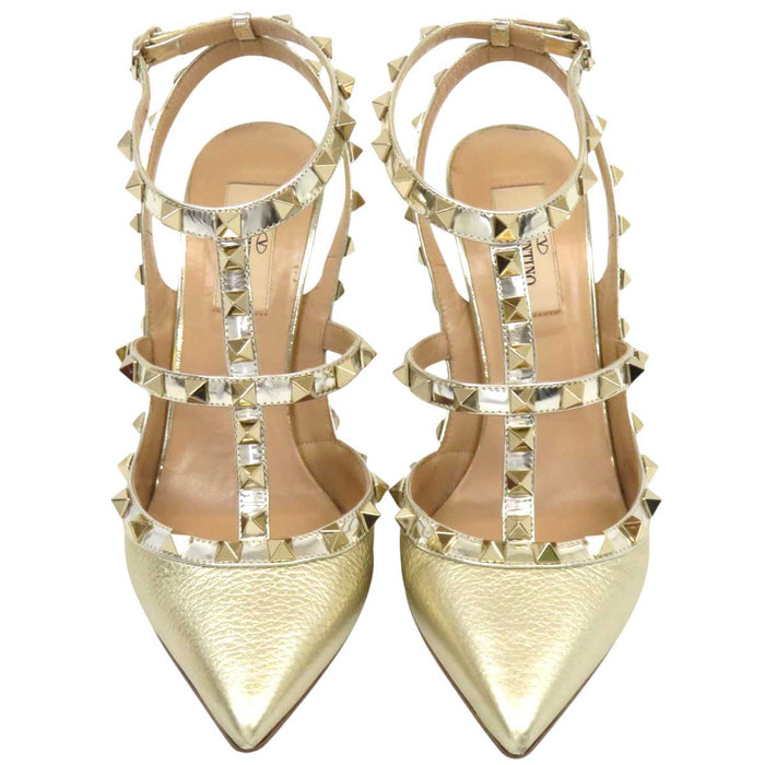 VALENTINO
Logo High Heels Pin Heels Ankle Strap
Rockstuds Strap Pumps 100MM