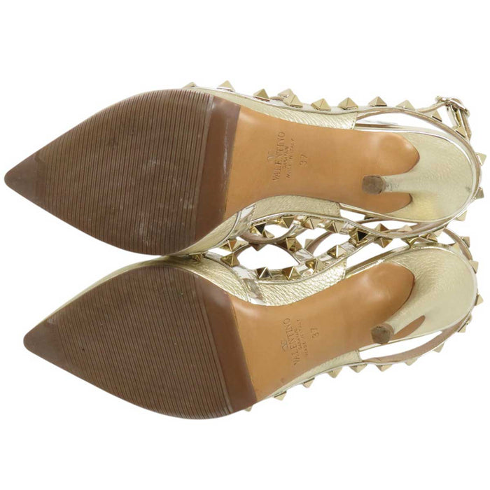 VALENTINO
Logo High Heels Pin Heels Ankle Strap
Rockstuds Strap Pumps 100MM