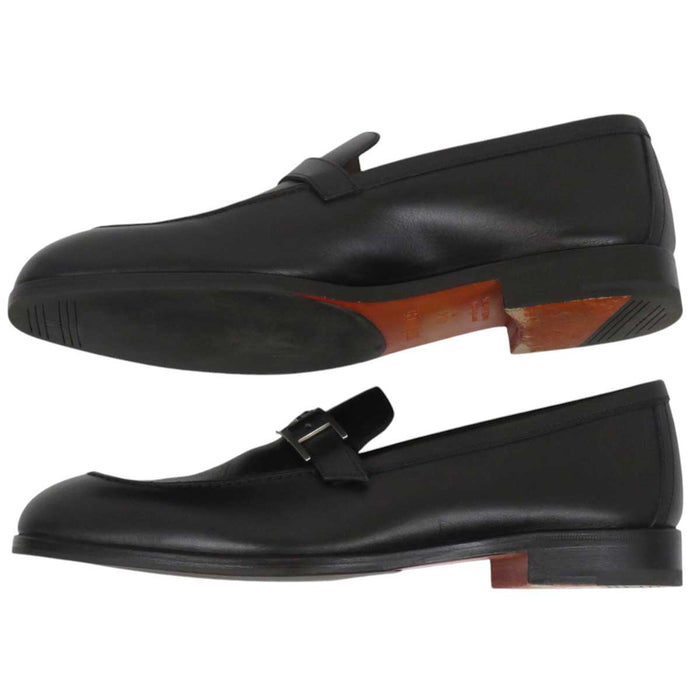 HERMES 
ドゥブルH レザー 
モントレー モカシン