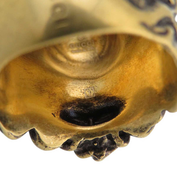 GUCCI 
GP 
Lion Head Ring