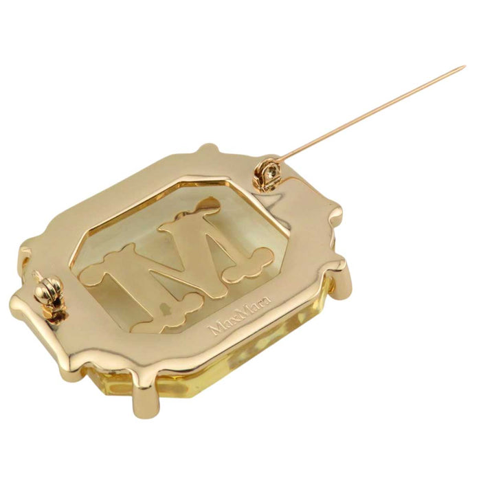 MAX MARA 
70周年 ホリデーコレクション MAGIC マックスマーラグラム 
70th クリスタル ラインストーン ピンブローチ