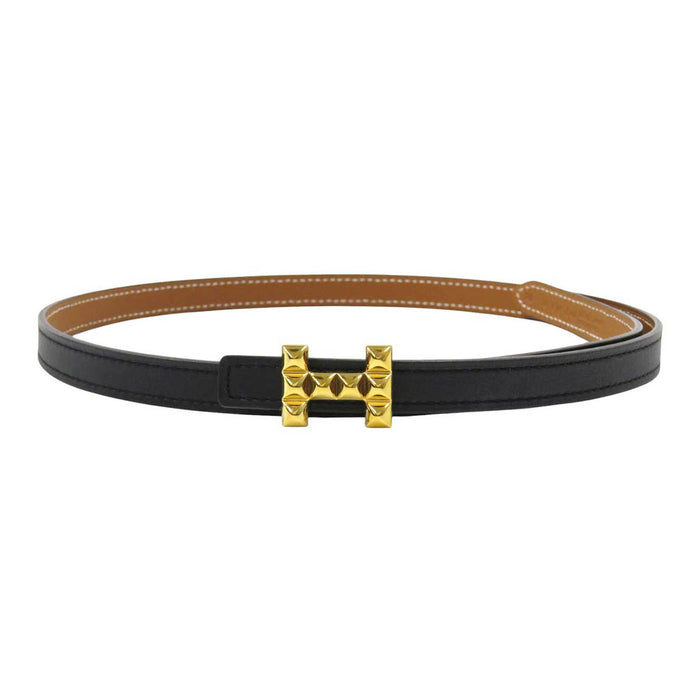 HERMES
U Engraving 2022 Made Logo Ash Gold Color Metal
H Medor Buckle Reversible Belt 13MM