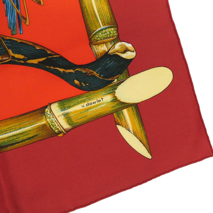 HERMES
Large Nut
Carré 90 JARDIN CREOLE Creole Paradise Silk Scarf