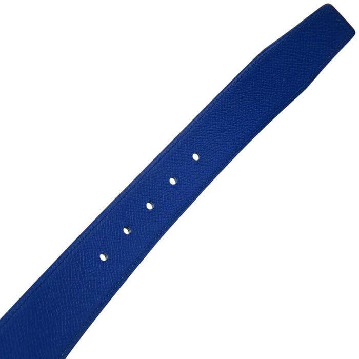 HERMES 
U刻印 2022年製造 シルバーカラーメタル 
ケープコッド バックル リバーシブル ベルト 32MM