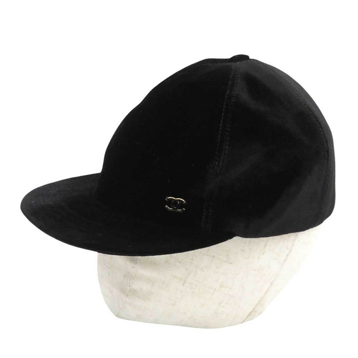 CHANEL 
Logo COCO CC 
Coco Mark Viscose Cap