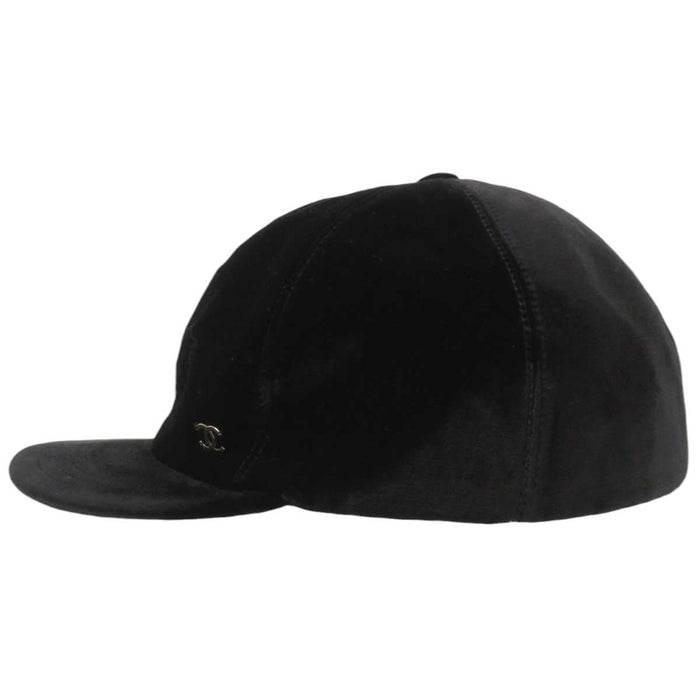 CHANEL 
Logo COCO CC 
Coco Mark Viscose Cap
