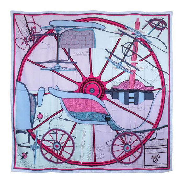 HERMES
Carré 140 Petit Duc Stola Grande
Carré Jean Sciarpa di Seta
PROGETTO DI AUTO PETIT-DUC BATEAU