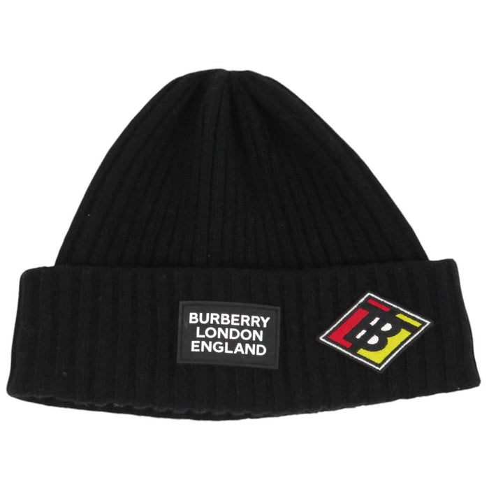 BURBERRY 
Lana 
Berretto lavorato a maglia con logo patch