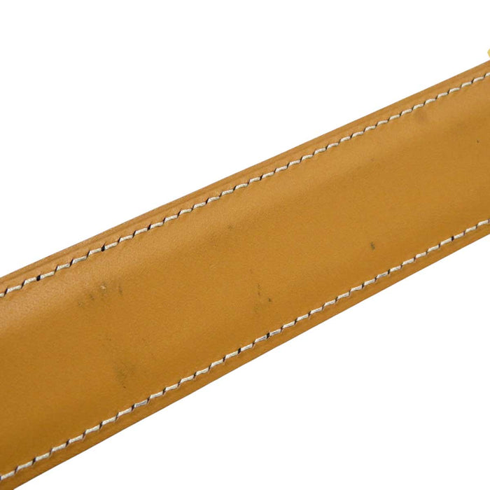 HERMES 
アッシュ □G刻印 ゴールドカラーメタル 
H バックル リバーシブル レザー ベルト 32MM