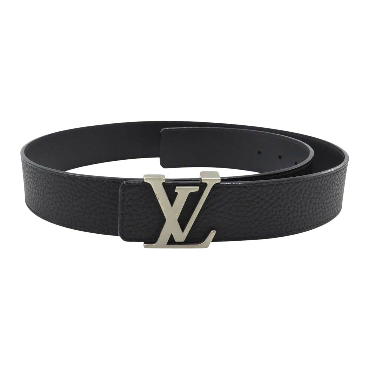 Louis Vuitton ベルトバックル メタル LOUIS VUITTON ロゴ マットシルバーカラーメタル LV イニシャル